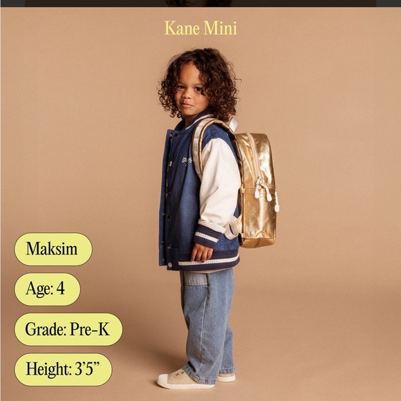 STATE Kane Mini backpack and mini Rodgers snack/ lunch pack bundle, blue/ green - Picture 10 of 10